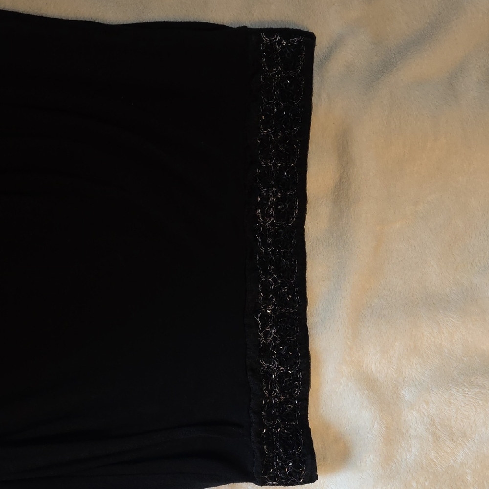 Daisy Fuentes Black High-Low Skirt - Picture 4 of 7